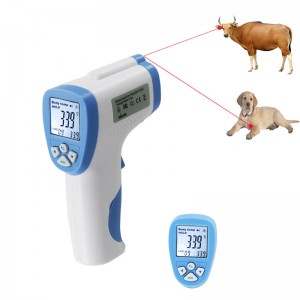 La fuente de la fábrica habla muy bien del termómetro infrarrojo veterinario del producto para la temperatura animal